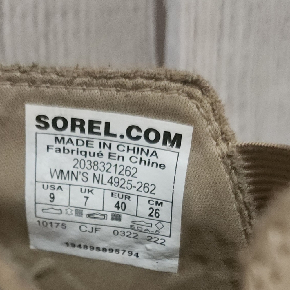 🌷Sorel Evie Suede Leather Ankle Boots🌸 - Picture 7 of 8